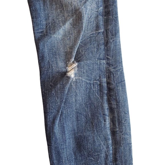 Zara Trafuluc denim Skinny Ripped Jeans - Picture 7 of 12